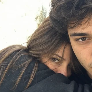Foto do casal Fernanda e Rafa